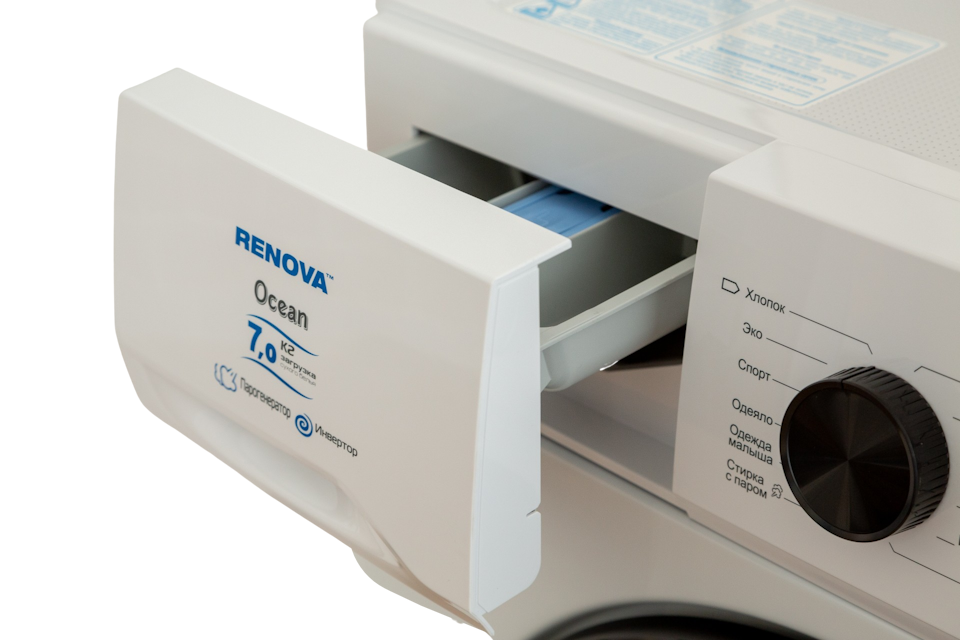 9055887 Стиральная машина RENOVA WAF-7014ISM31 белый STDN-0108453 - Вид №4