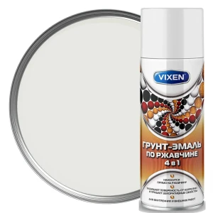 Грунт-эмаль по ржавчине Vixen-9003, 520 мл