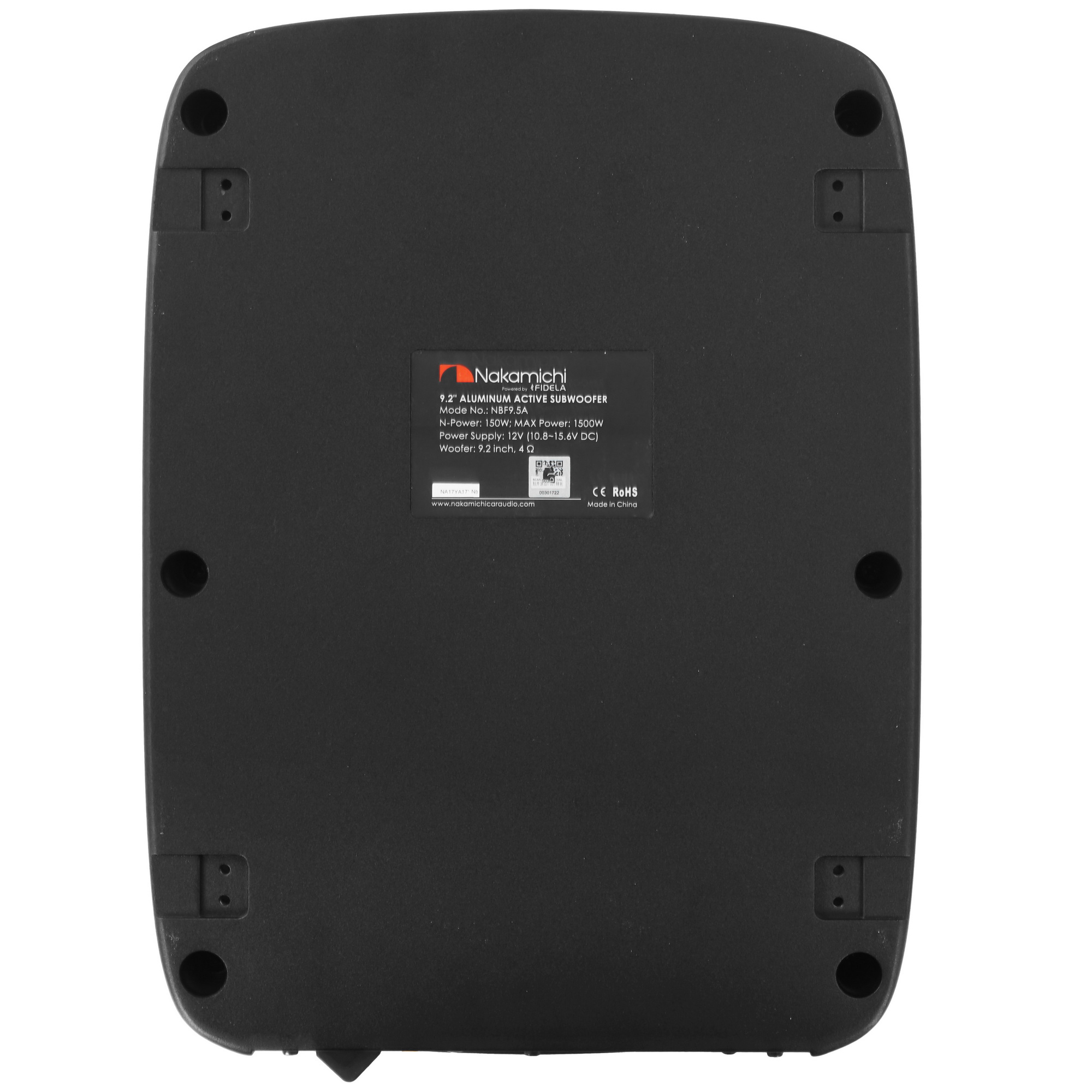 5606489 Автосабвуфер активный Nakamichi NAK-NBF9.5A STDN-0025080 - Вид №3