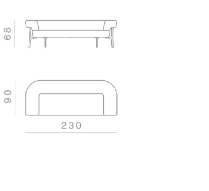 3-местный диван GHIDINI1961 ARCH-00105352 - Вид №5