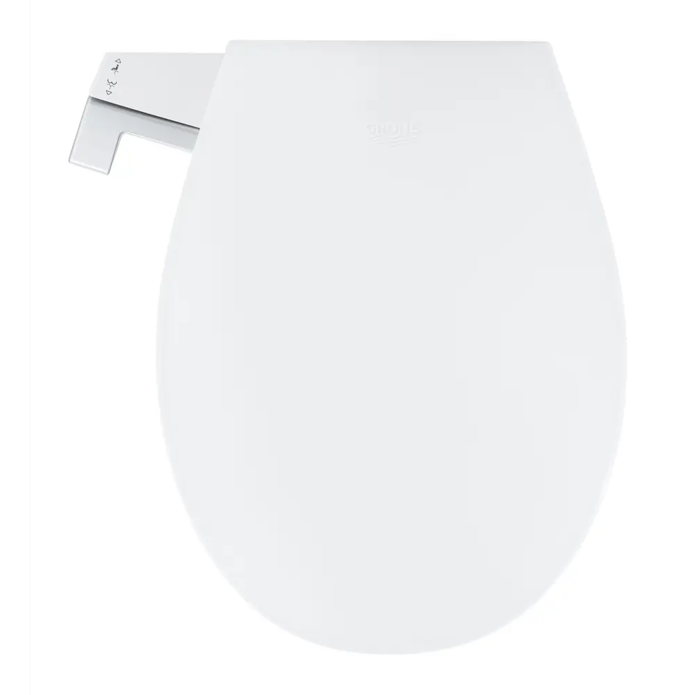 Сиденье для унитаза Grohe Bau Ceramic дюропласт цвет альпин-белый STLM-2133505 - Вид №5