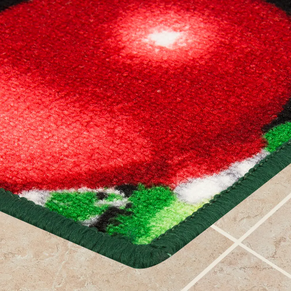 Коврик Новогодние шары 40x60 см нейлон цвет мультиколор CTIM STLM-2192383 - Вид №1