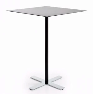 Luxy Высокий квадратный стол из HPL с основанием 4 звезды Incollection