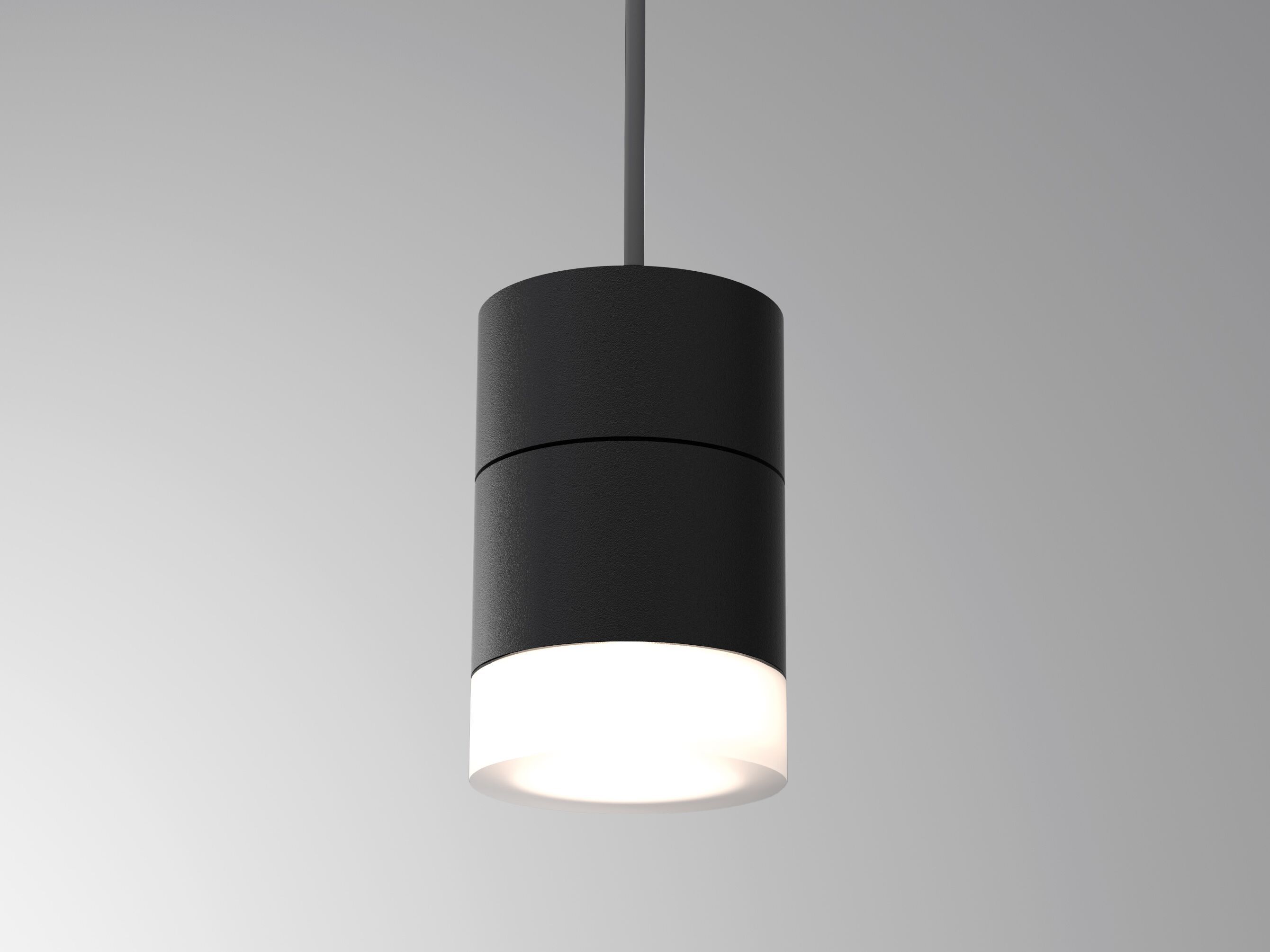 Алюминиевый светодиодный подвесной светильник с диффузором Letroh поверхность ARCH-00080612