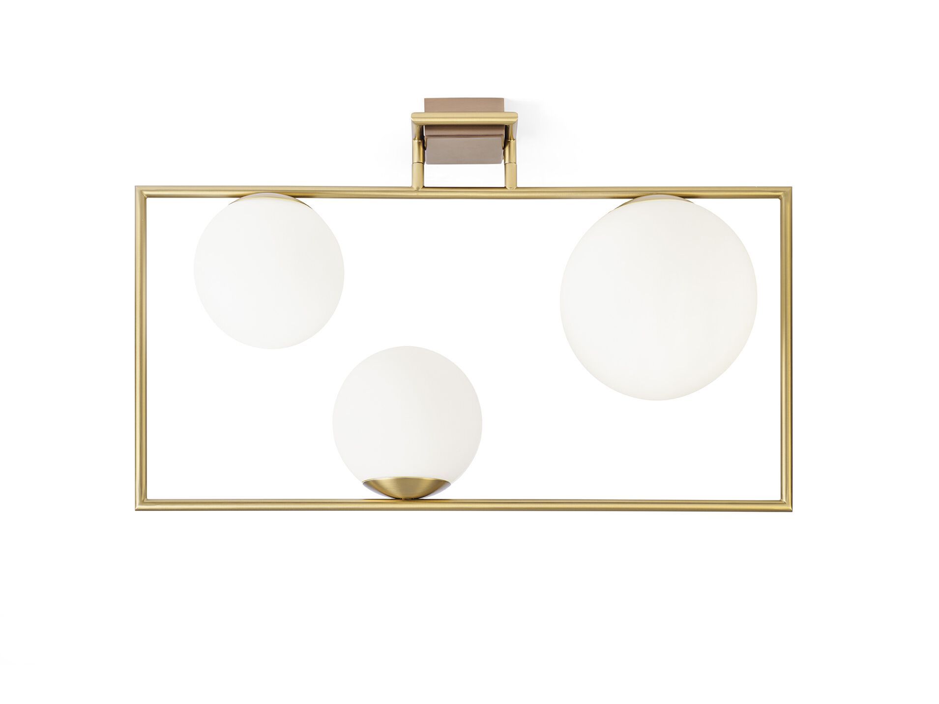 Стальной и стеклянный потолочный светильник Miloox Buble ARCH-00095009