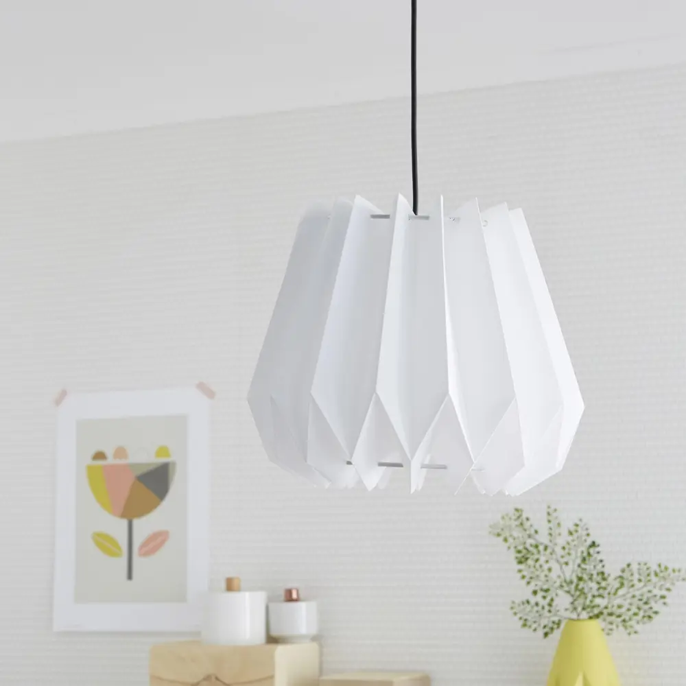 Абажур Yucca 1xЕ27x60 Вт, пластик, цвет белый INSPIRE STLM-2070850 - Вид №3
