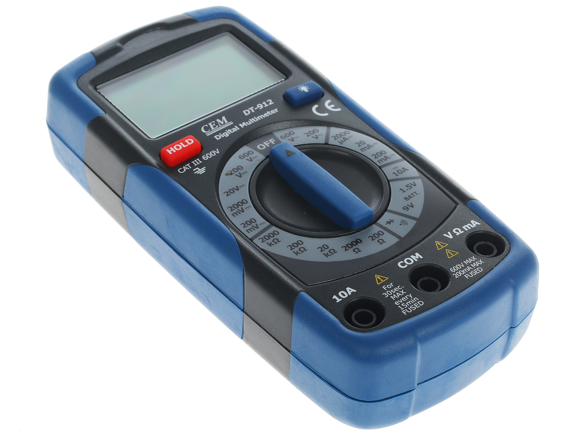 Мультиметр CEM DT-912 1092625 STDN-0147263 - Вид №2