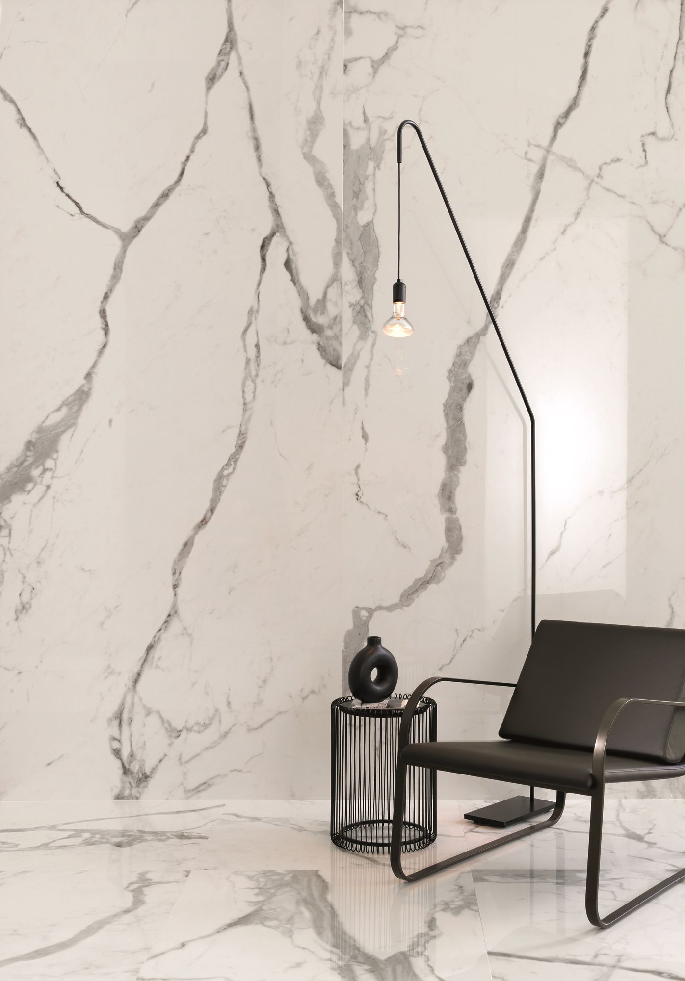 Пол / керамогранит с мраморным эффектом FAP ceramiche Roma Gold ARCH-00044009 - Вид №25