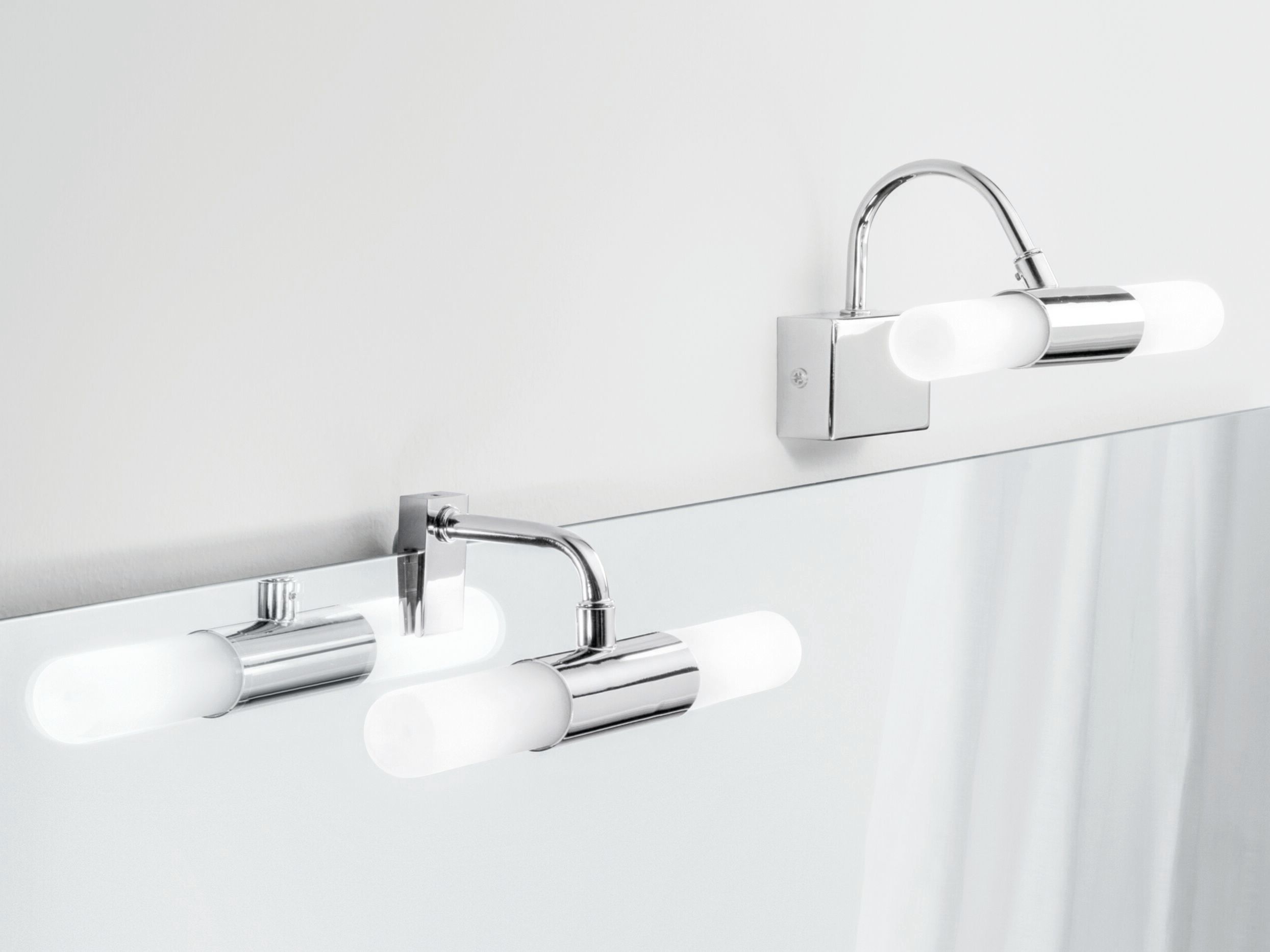 Хромированная металлическая зеркальная лампа Fan Europe Lighting INTEC ARCH-00023961 - Вид №1