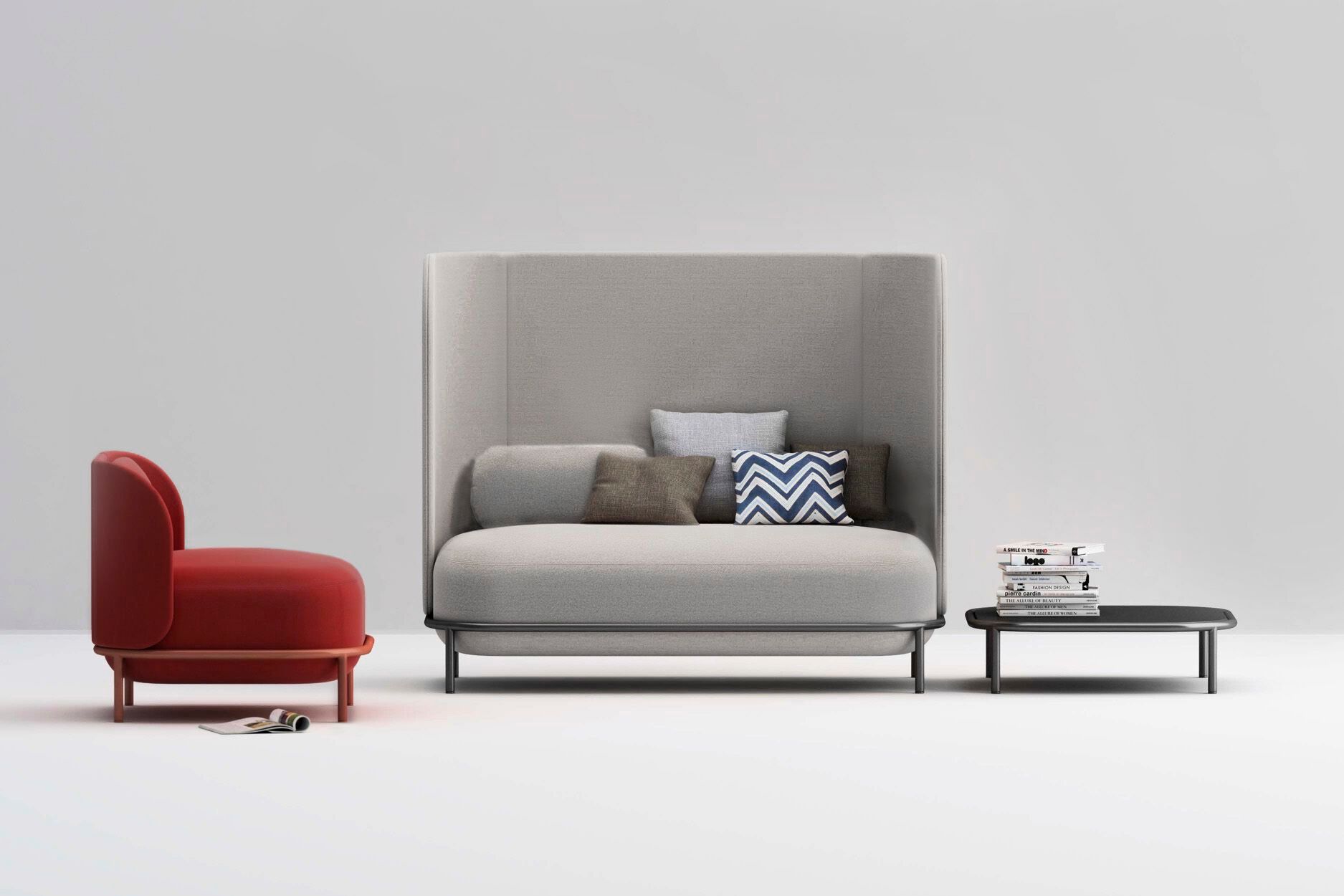 Металлическое кресло с подлокотниками Billiani Bold ARCH-00140836 - Вид №1