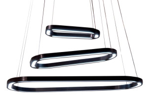 Деревянный светодиодный подвесной светильник