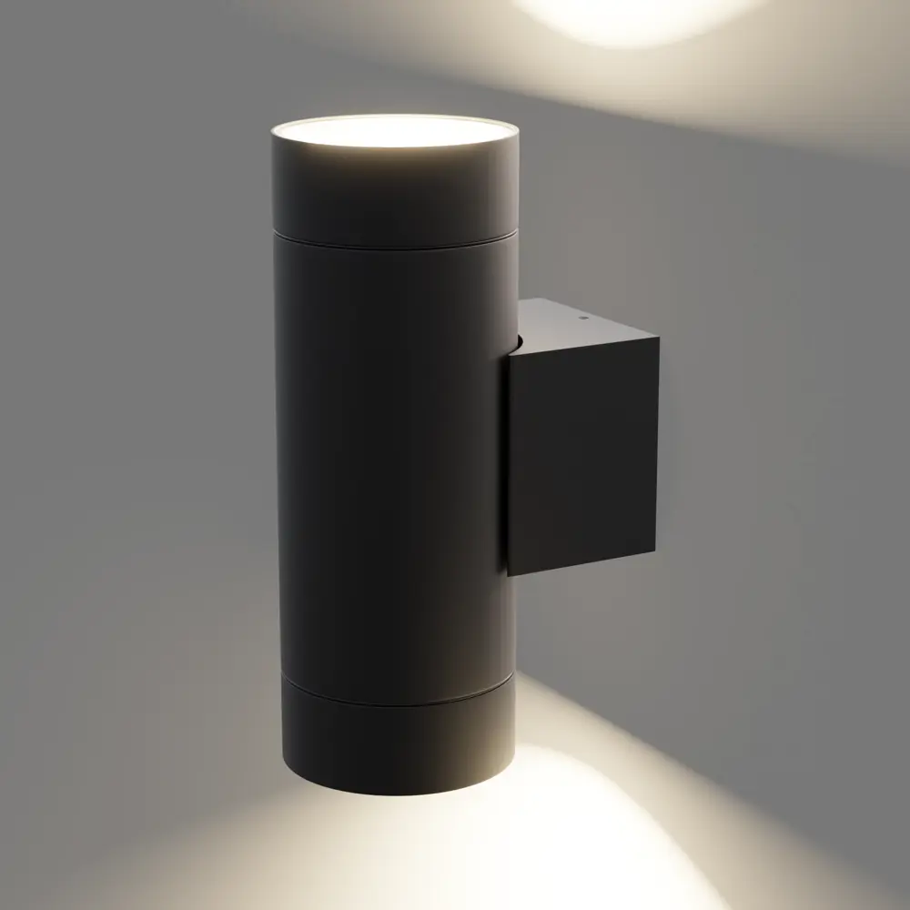 Светильник уличный настенный Apeyron 2xGU10 35 Вт IP54 цвет серый STLM-2112800