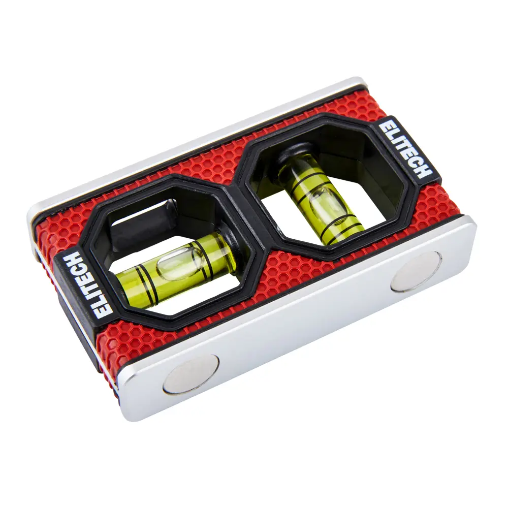 Уровень пузырьковый Elitech 320201 2 глазка магнитный 150 мм STLM-2152274 - Вид №5