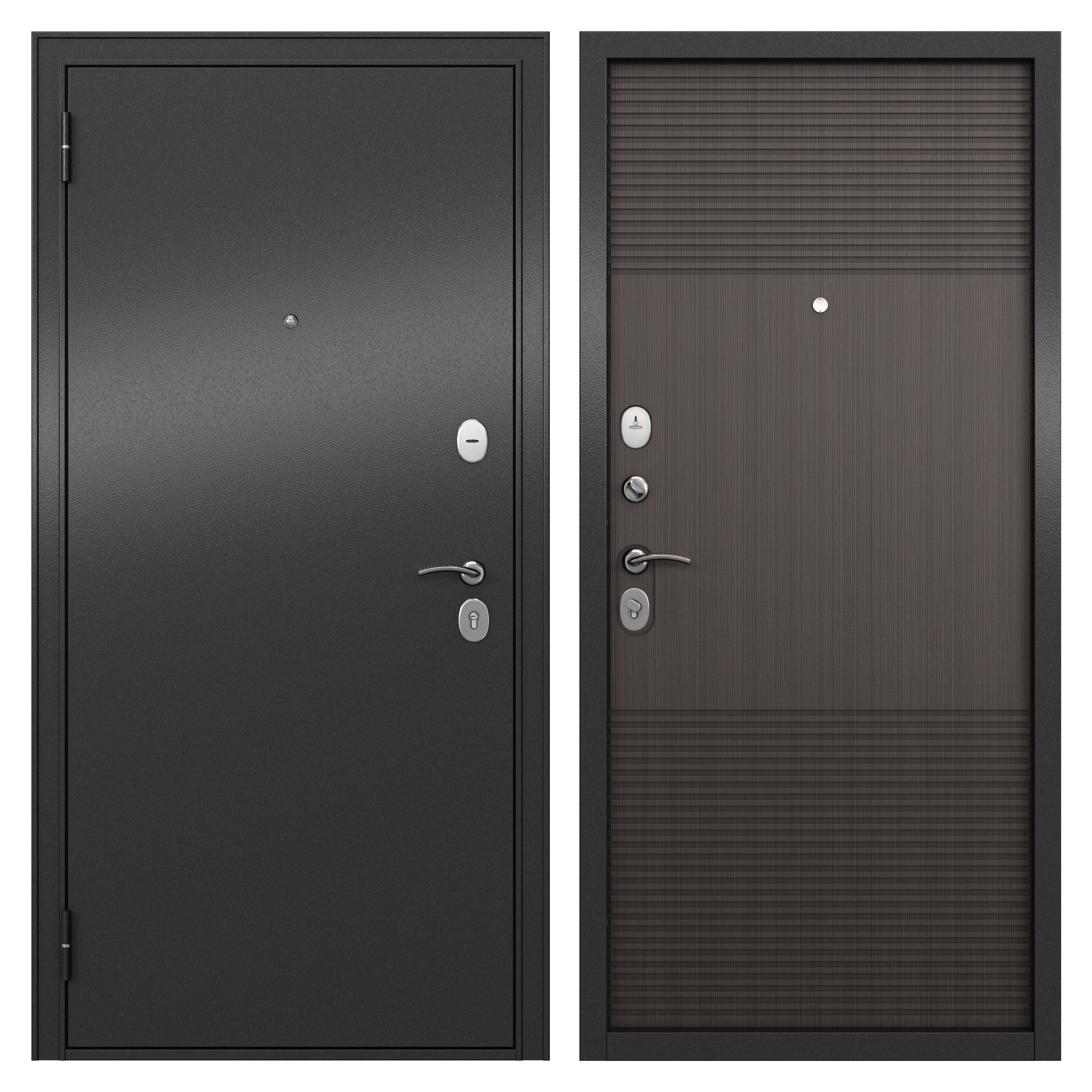 83404309 Дверь входная металлическая Ариста, 860 мм, левая, цвет темный STLM-0040929 TOREX