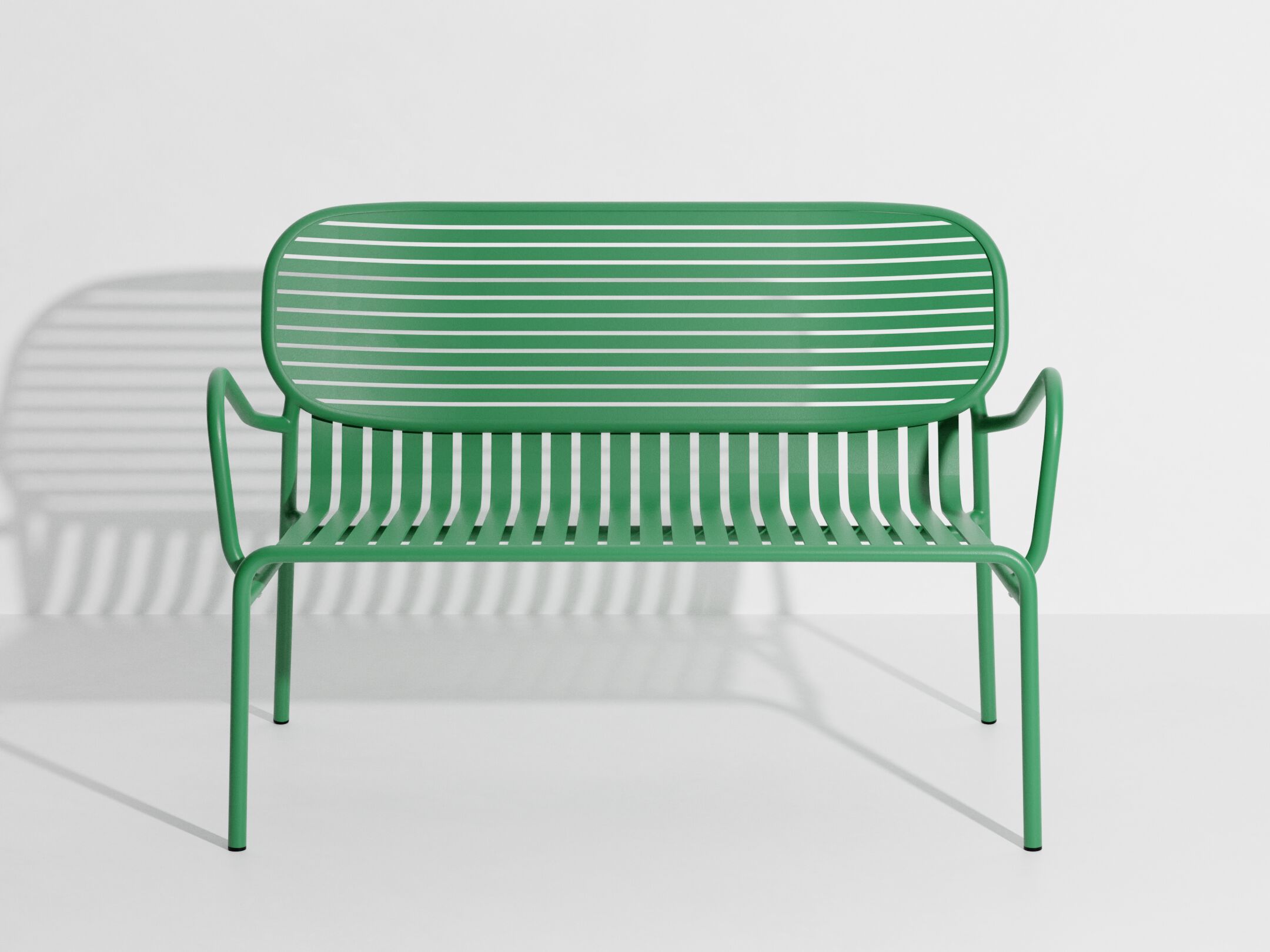 Алюминиевая садовая скамейка с порошковым покрытием с подлокотниками Petite Friture выходные ARCH-00120153 - Вид №38