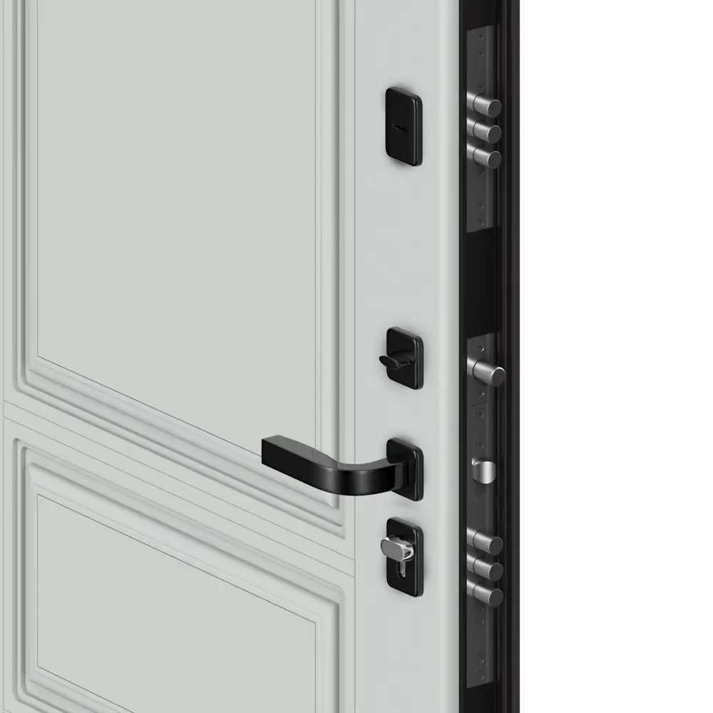 Дверь входная металлическая Классика 88x205 см правая белый DOORHAN STLM-2003652 - Вид №3