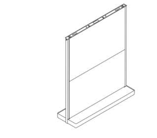 Офисная перегородка / офисная доска Herman Miller OE1 ARCH-00042171 - Вид №5