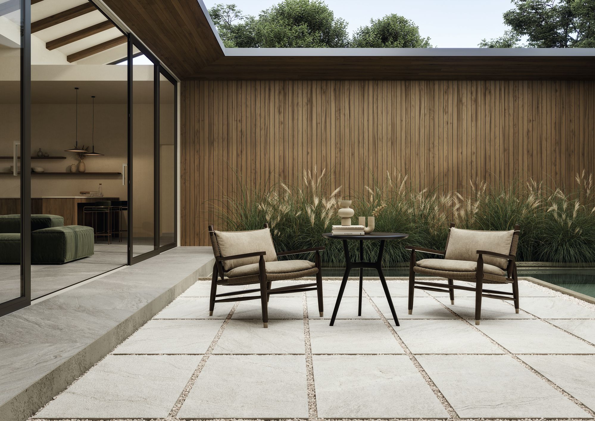 Пол / облицовка керамогранита с эффектом камня для внутреннего и наружного применения Imola VIBES ARCH-00145264 - Вид №5