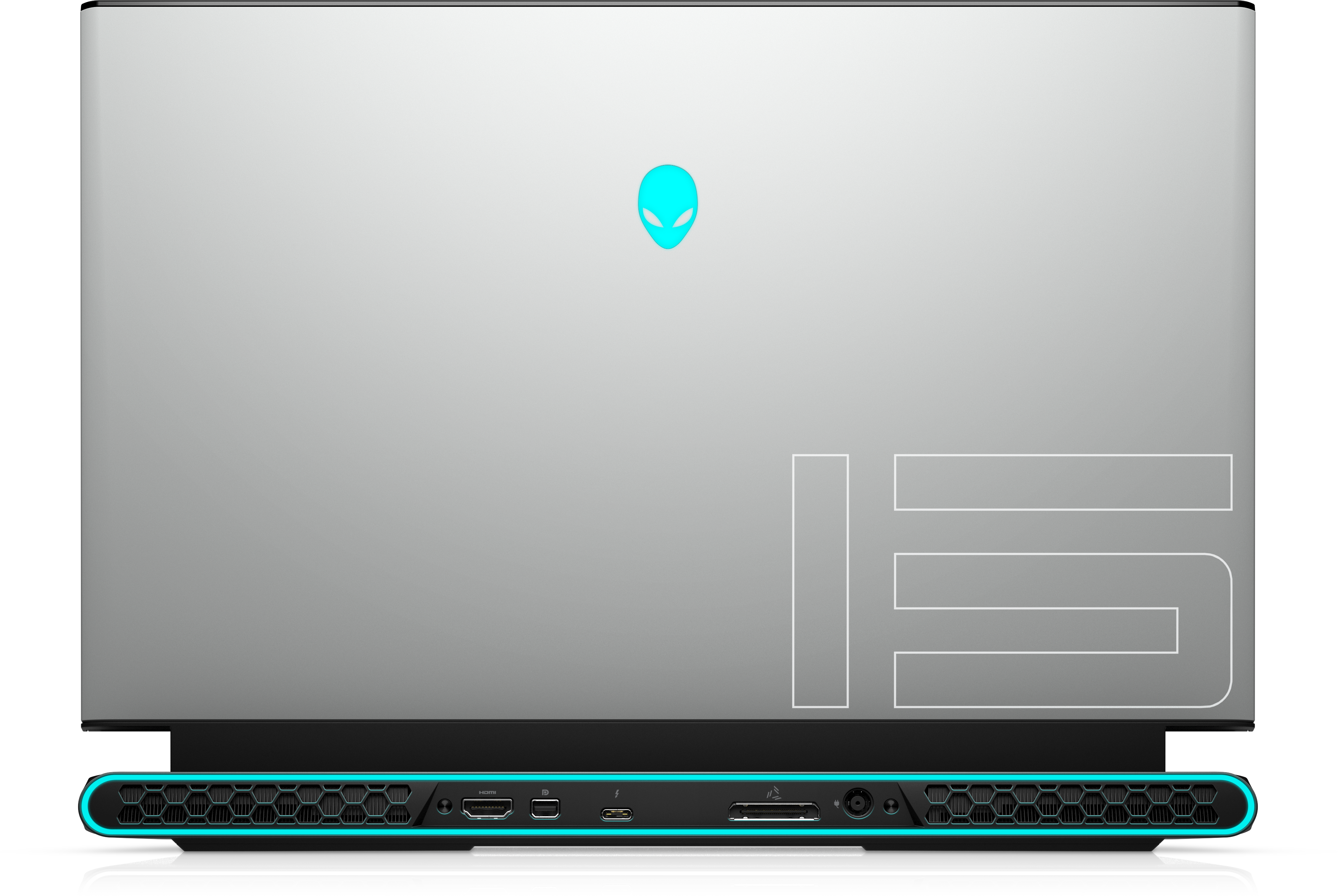 M15-7342 Alienware m15 r3 15.6"(1920x1080 (матовый, 144hz))/intel core i7 10750h(2.6ghz)/16384mb/512ssdgb/nodvd/ext:nvidia geforce rtx2070(8192mb)/bt/wifi/lunar light/w10 + backlit, 300 nits Dell Santreyd  - Вид №8