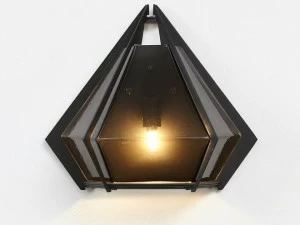 GABRIEL SCOTT Светодиодный настенный светильник из стали и стекла Harlow