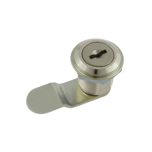 Замок почтовый 6103 с изогнутой планкой цвет хром