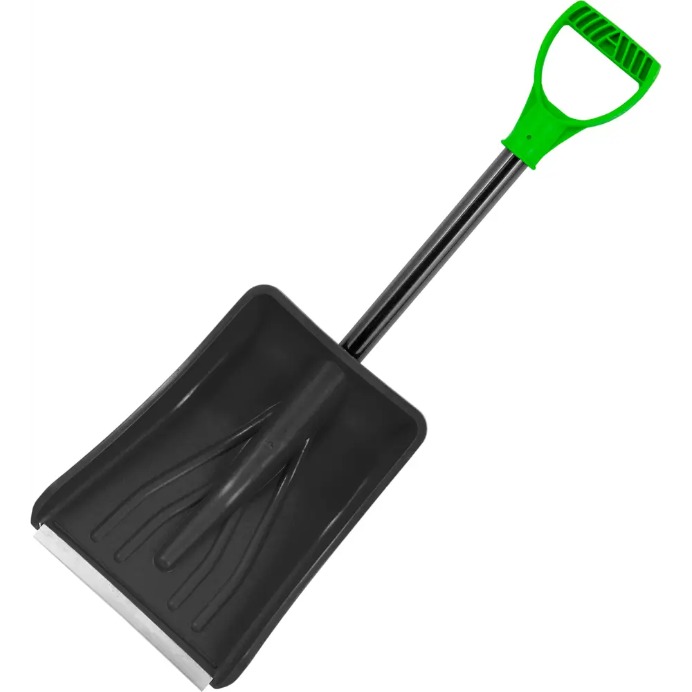 Лопата для уборки снега Авто-про 25х89 см пластик с черенком ПАВЛОВСКАЯ ЗАРЯ STLM-2003187