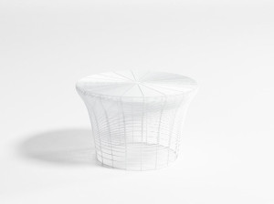 Низкий стул сада нержавеющей стали