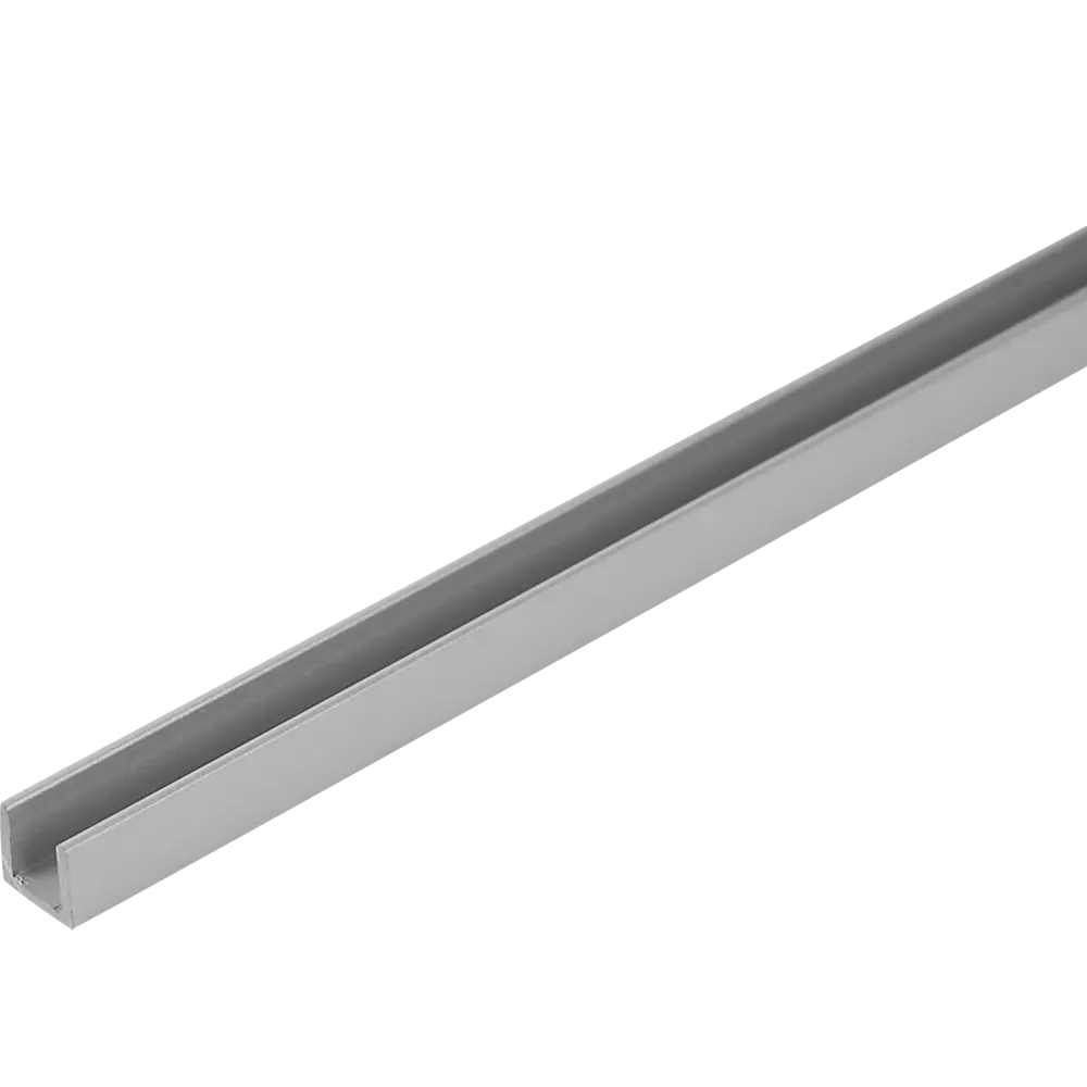 Планка торцевая П-образная 60x0.5 см для стеновой панели 4 мм цвет алюминий Santreyd STLM-2013838