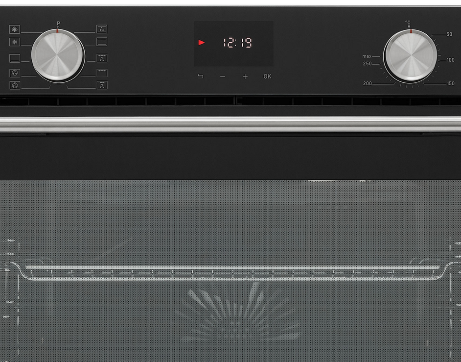 9983642 Электрический духовой шкаф KRONA QUENDEL 60 BL/S черный KRONA1 STDN-0024442 - Вид №9