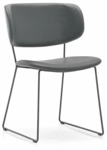 Calligaris Мягкое кожаное кресло  Cs/1483-lh