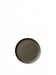 2014530 MENU Обеденная тарелка New Norm, Ø23 см Темный глазурованный фарфор