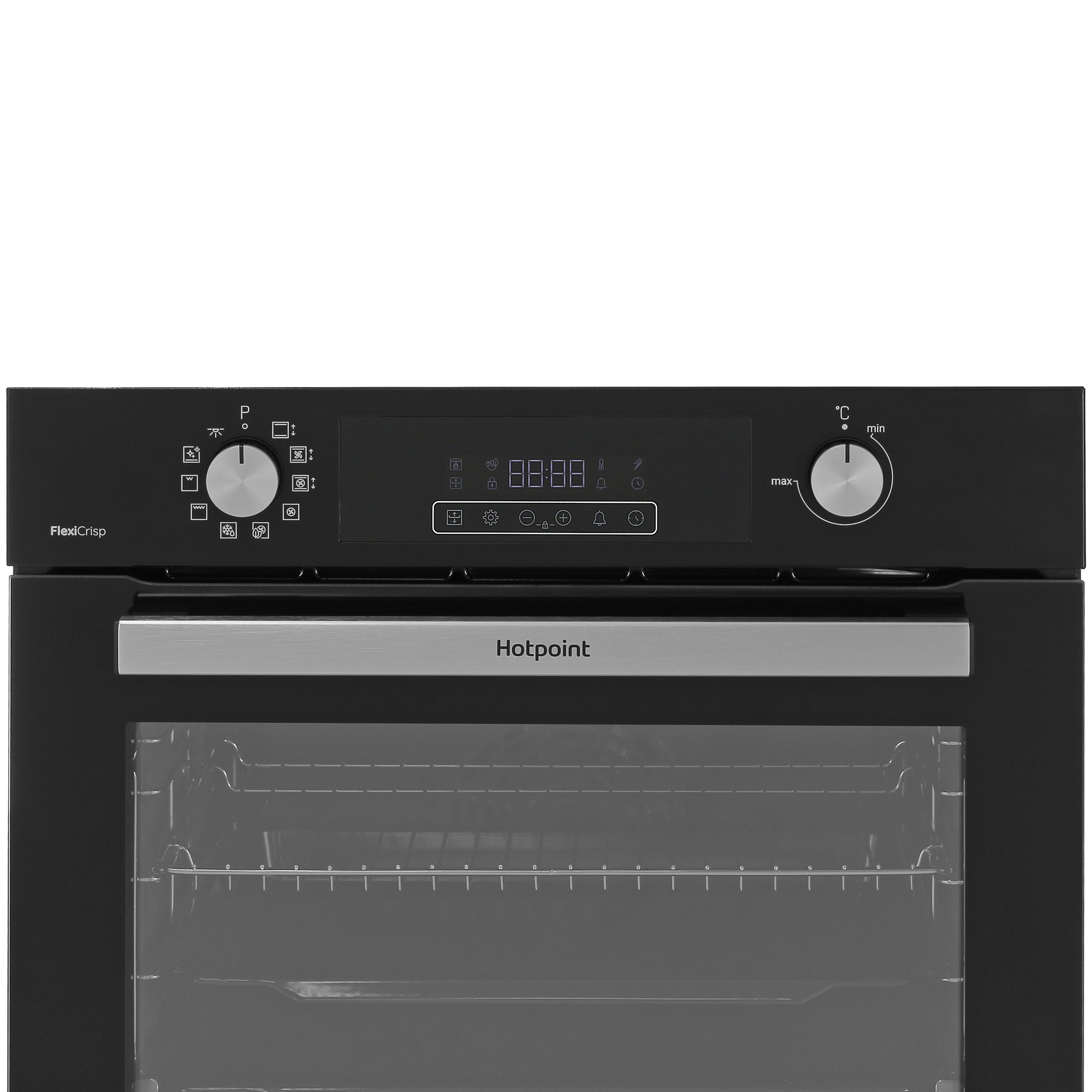 9074829 Электрический духовой шкаф Hotpoint FE8 831 JSC BL черный STDN-0123095 - Вид №4