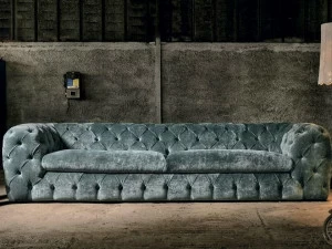 Max Divani Стеганый бархатный диван