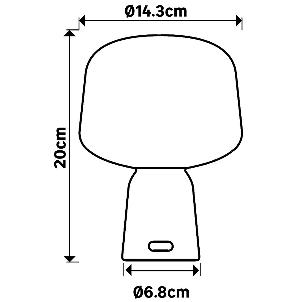 Светильник Inspire Luno LED USB 120 Лм 4000 К IP44, цвет красный STLM-2135513 - Вид №8