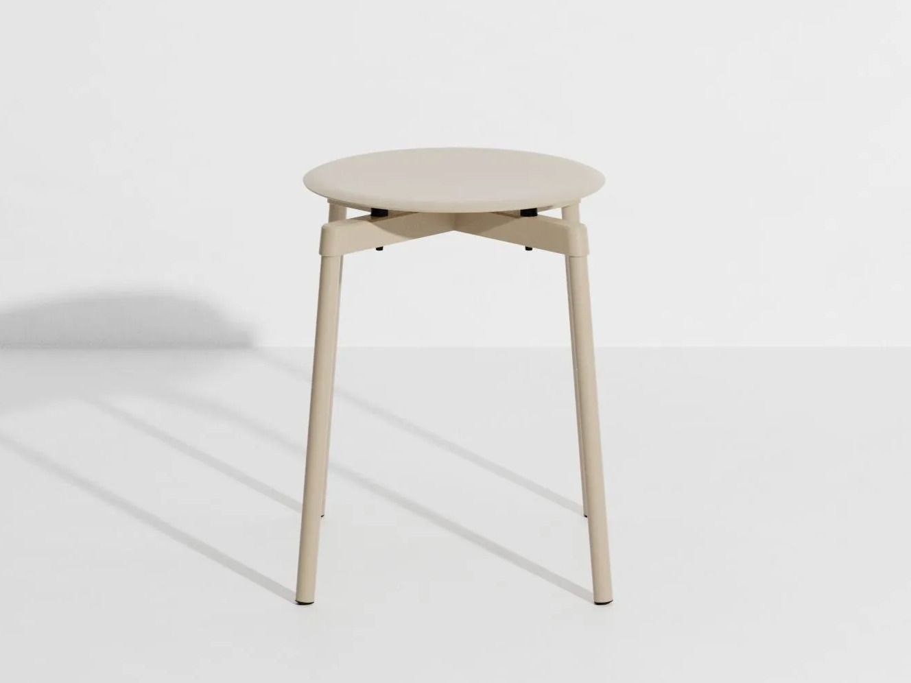 Алюминиевый низкий штабелируемый стул с порошковым покрытием Petite Friture Fromme ARCH-00092847 - Вид №2