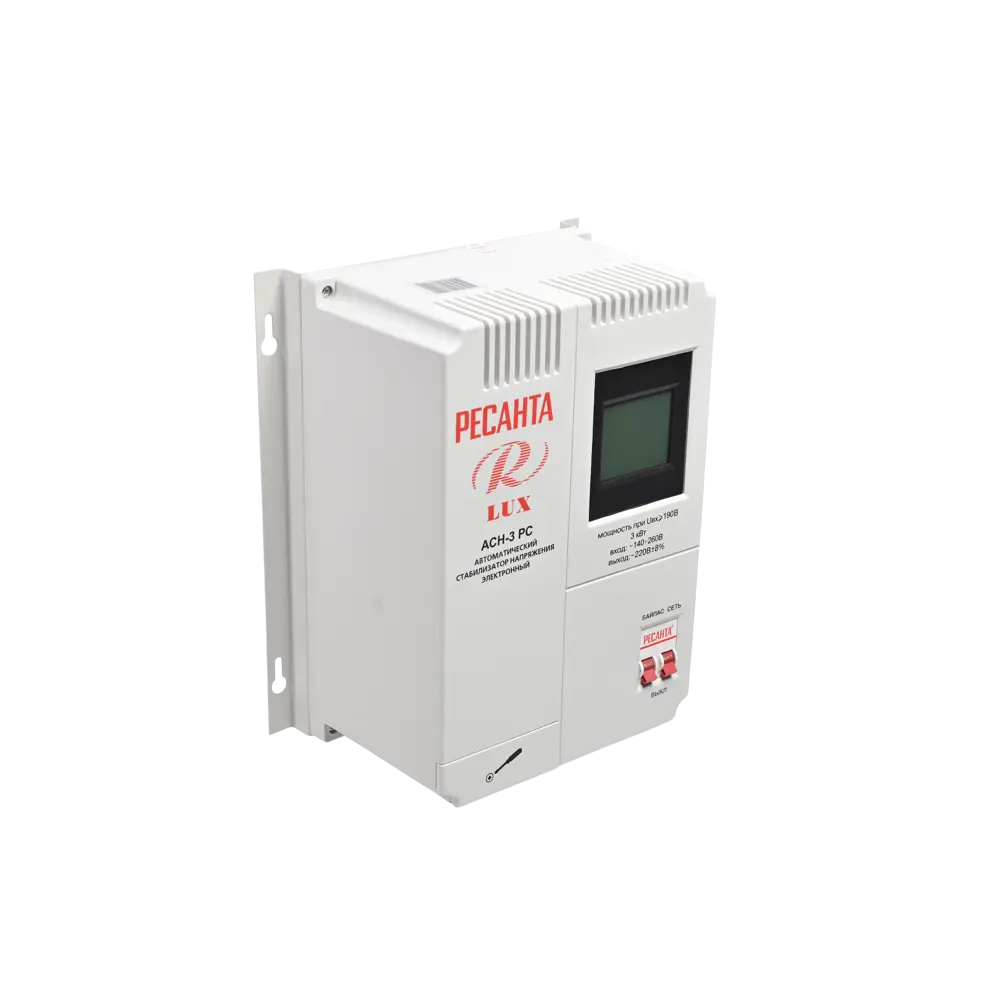 Стабилизатор напряжения Ресанта АСН-3 РС 3 кВт STLM-2068812 - Вид №10