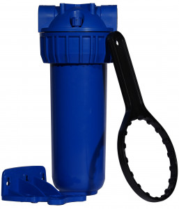 Корпус синий 10 SL резьба 1/2" для холодной воды АКВА ПРО, 415