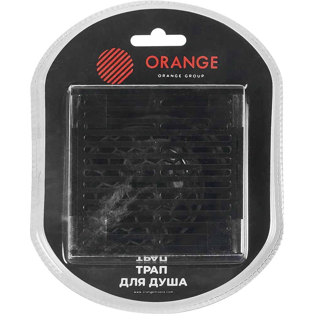 Трап для душа Orange OT01-007b сухой затвор 100х100 мм черный STLM-2008407 - Вид №5