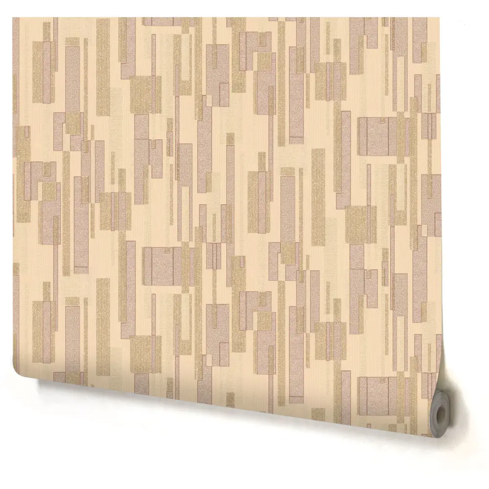 Обои флизелиновые Palitra Home Cascade бежевые 1.06 м 319-22 STLM-2012018