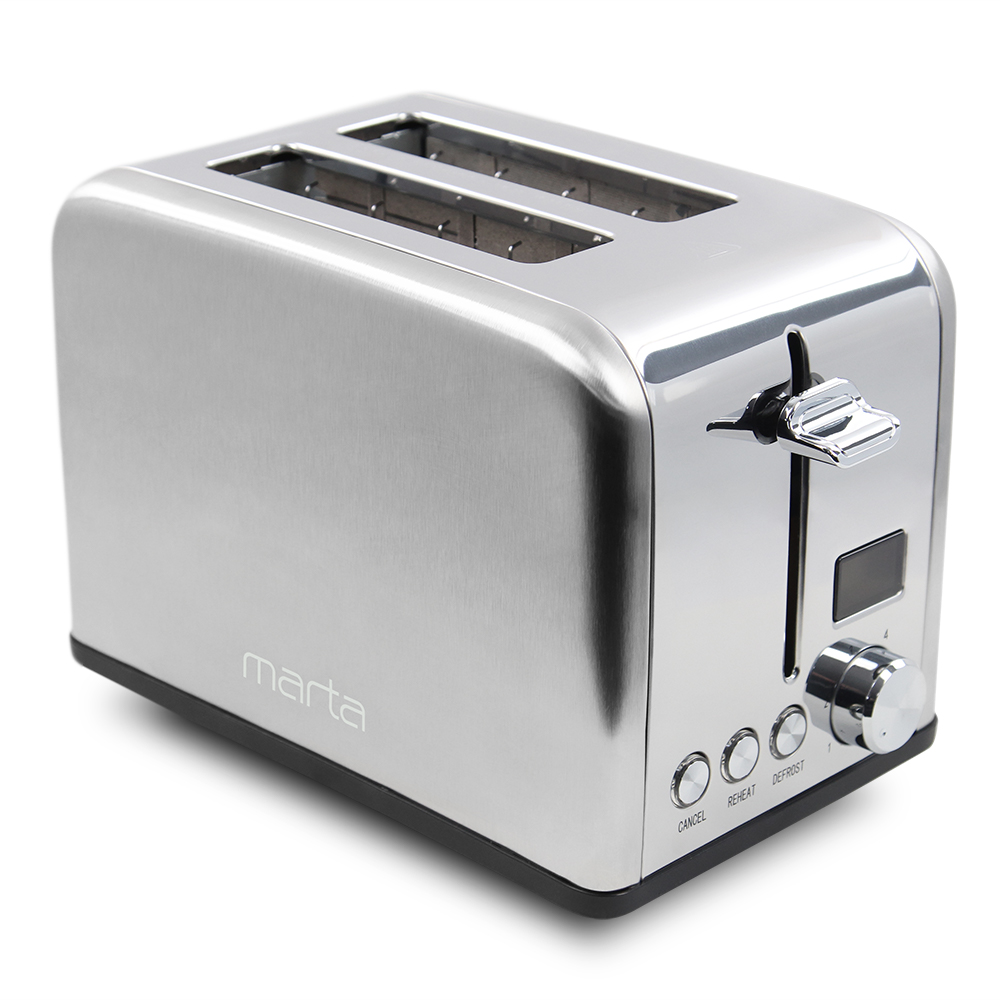 9033604 Тостер Marta MT-TS1727A серебристый STDN-0142858