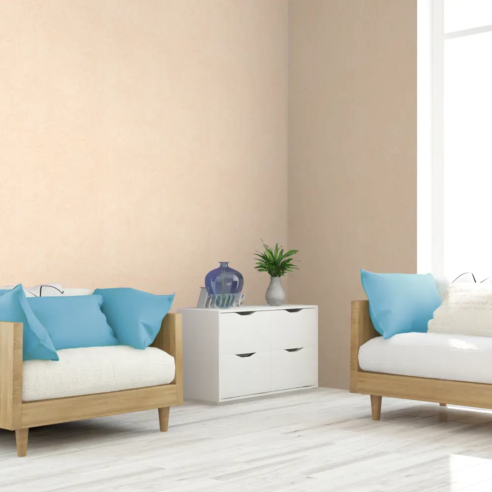 Обои флизелиновые Ateliero Uno бежевые 1.06 м 58256-20 STLM-2015668 - Вид №4