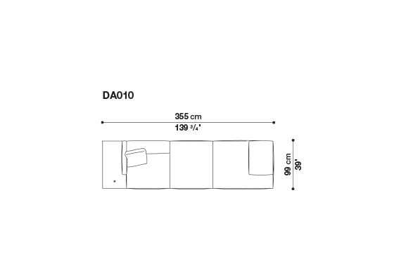Кожаный диван B&B Italia док ARCH-00130675 - Вид №10