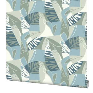 Обои флизелиновые Palitra Life Polynesia зеленые 1.06 м PL71946-76