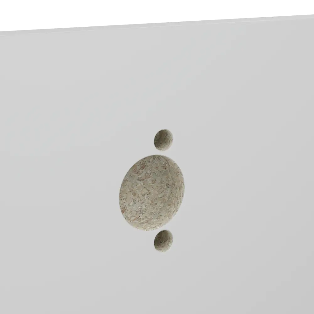 Фасад кухонного шкафа Аша 14.7x102.1 см KONSENSA ДСП цвет серебро Аша серебро STLM-2000636 - Вид №3