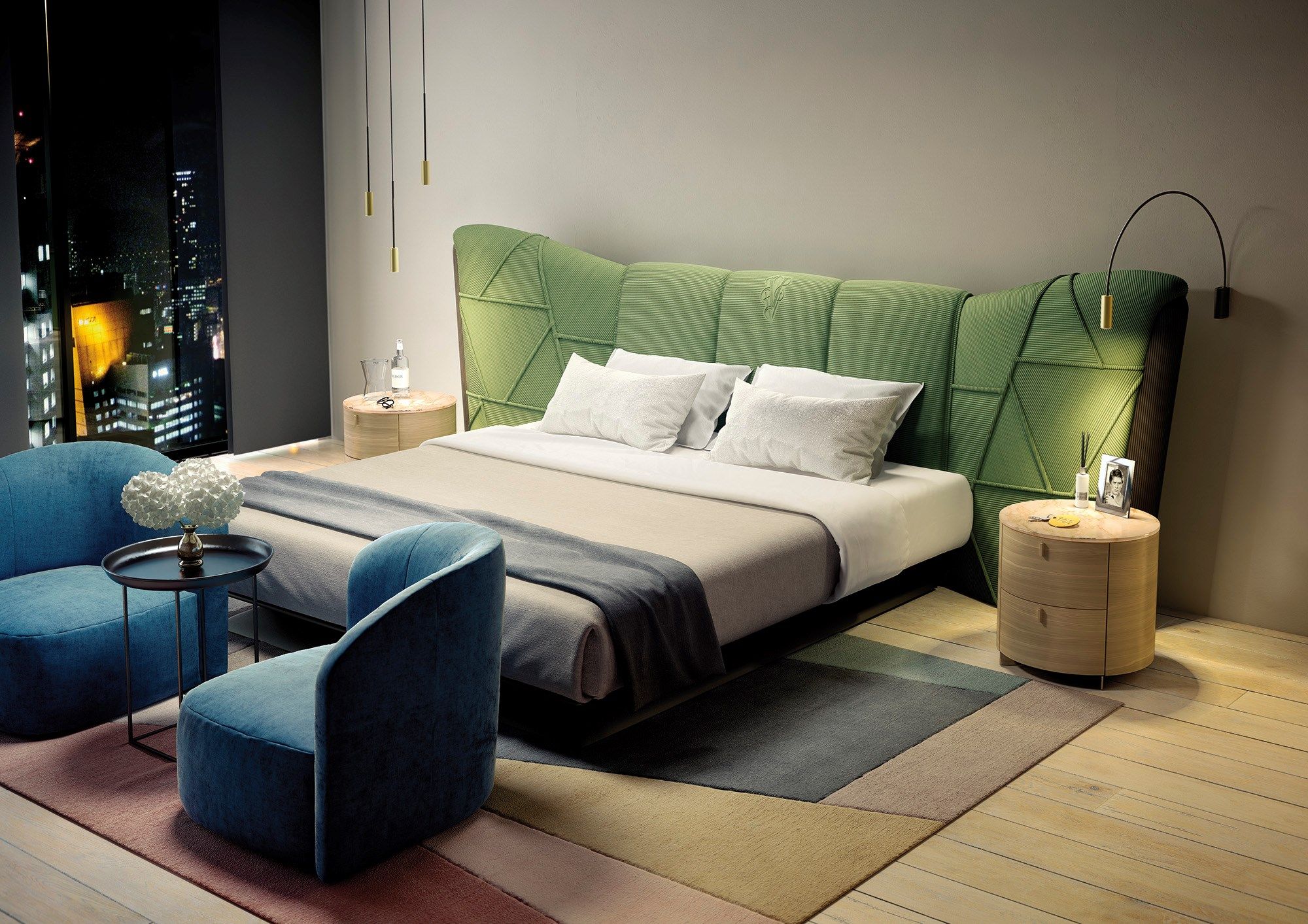 Алюминиевый светодиодный настенный светильник Estiluz хранилище ARCH-00124627 - Вид №2