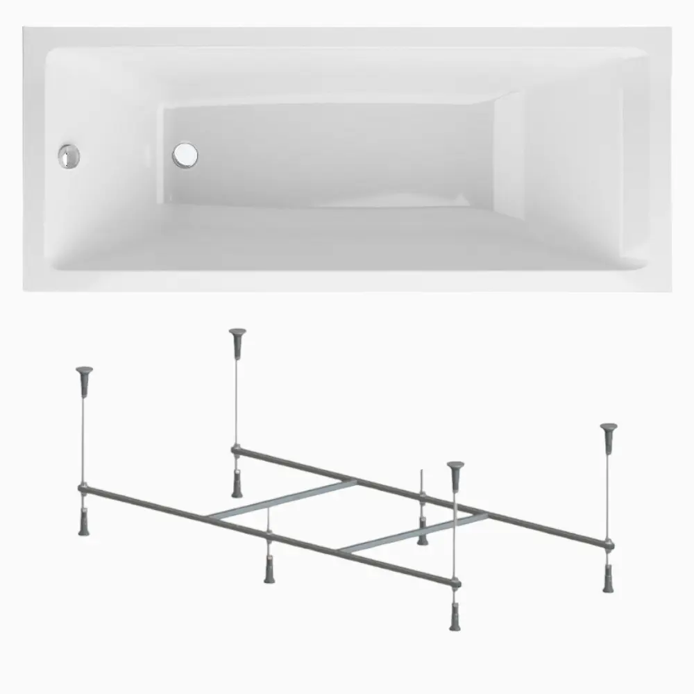 Прямоугольная ванна AM.PM W93A-170-070W-KL акрил 69.5x170см