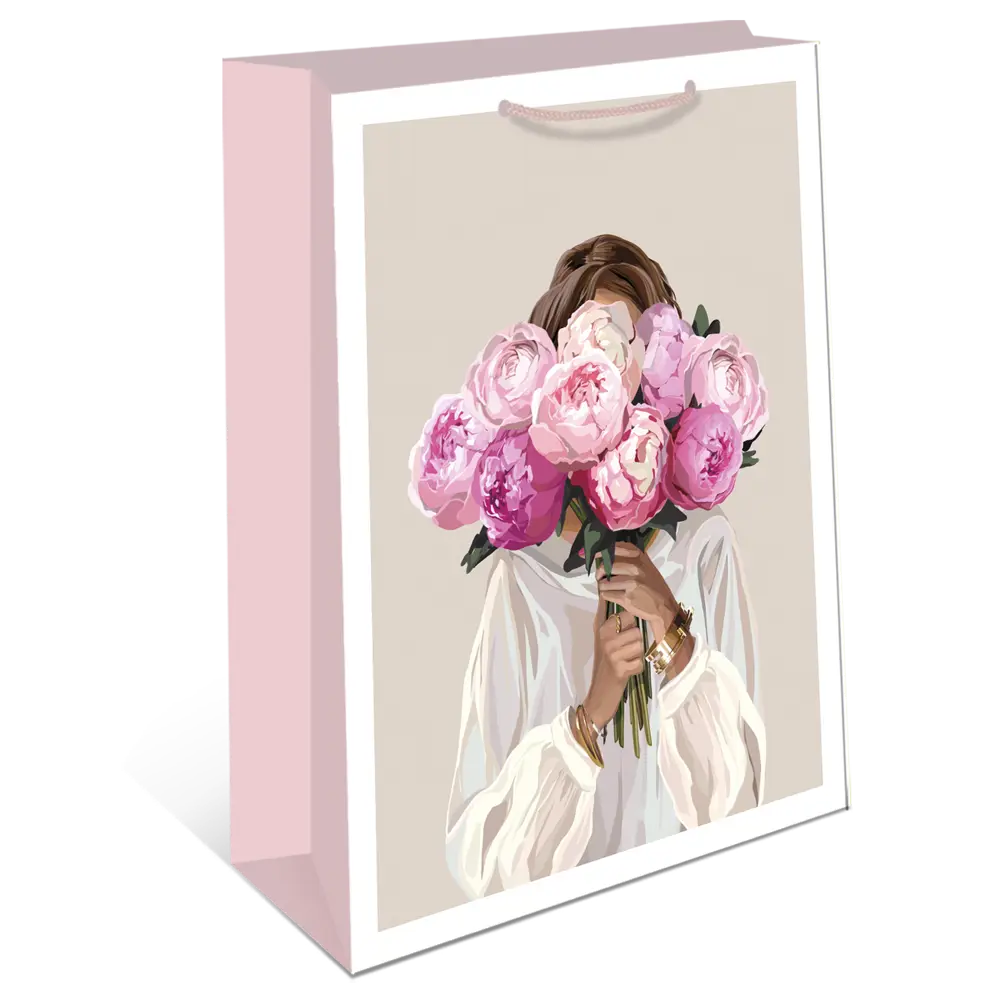 Подарочный пакет Арт и дизайн 26x32x12 см в ассортименте цвет разноцветный STLM-2051452 - Вид №4