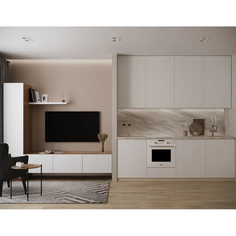 Цоколь для кухни KONSENSA 240x10 см ПВХ цвет ванильный 89441060 STLM-2027699 Santreyd  - Вид №5