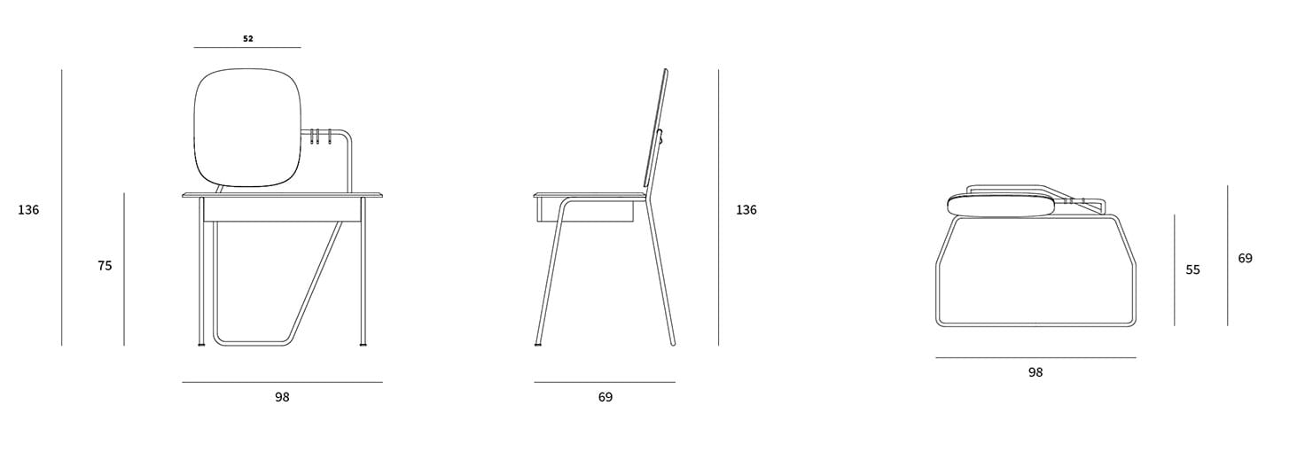 Мобильный туалетный столик Nunc Kier ARCH-00141332 - Вид №3