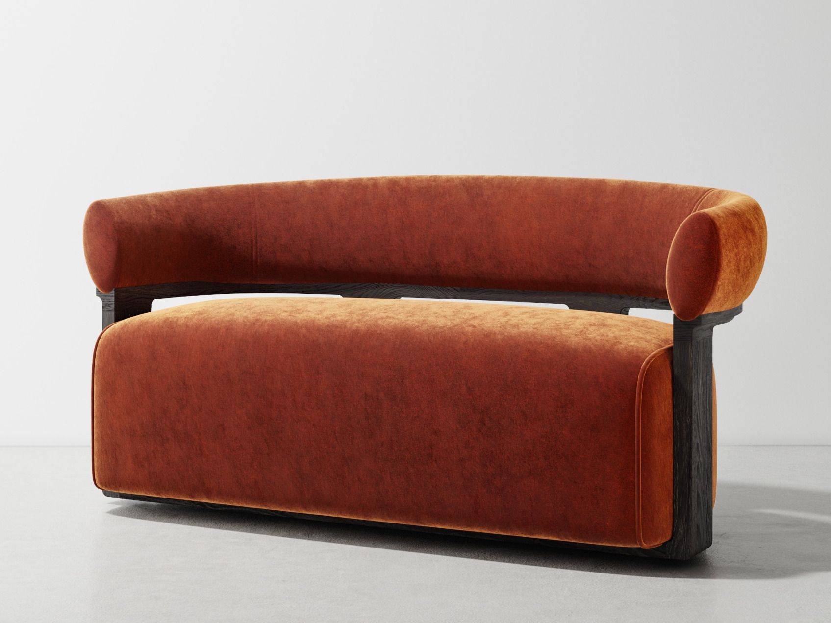 2-местный тканевый диван District Eight LOLA ARCH-00023264